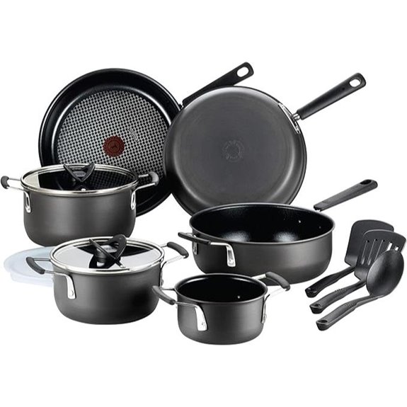 T-fal 12-Piece Nonstick Cookware Set