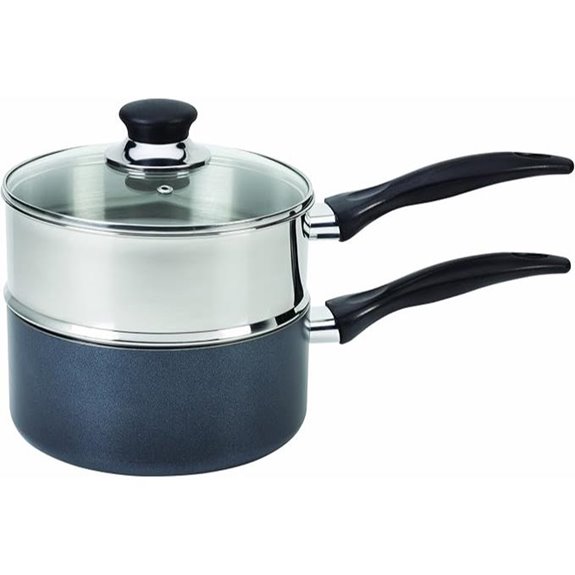 T-fal Nonstick Double Boiler 3 Quart Cookware