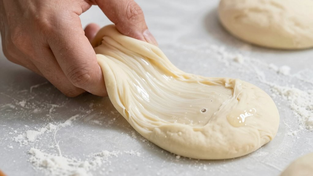 tailor kneading for bread