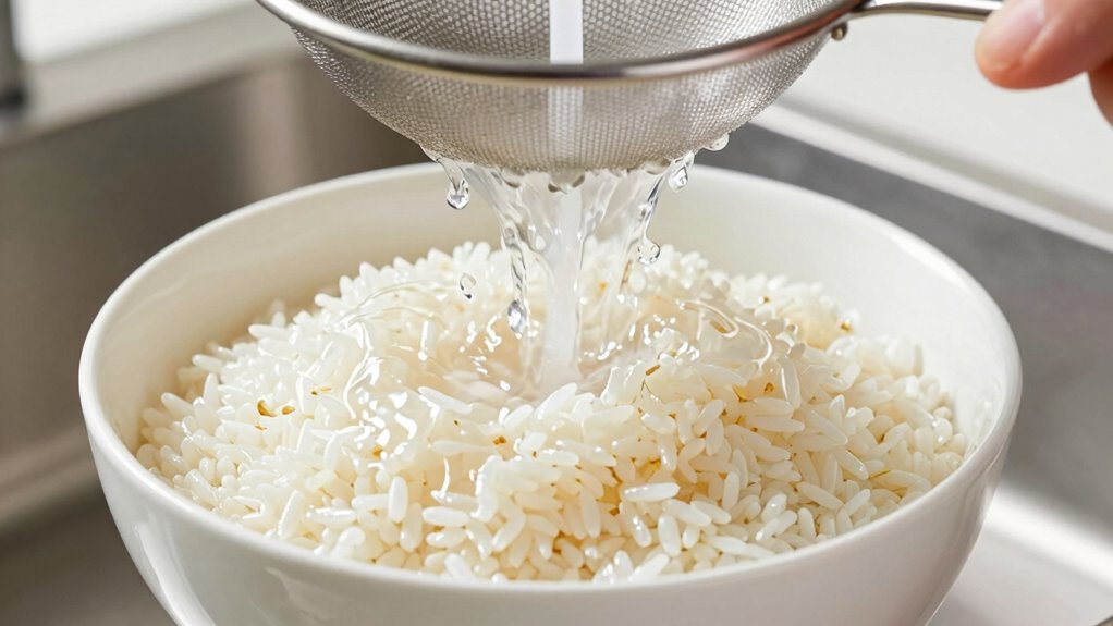 tailored rice rinsing techniques