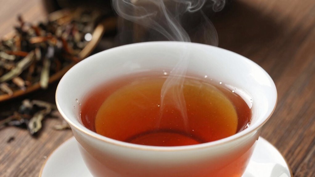 tannins cause bitterness in tea