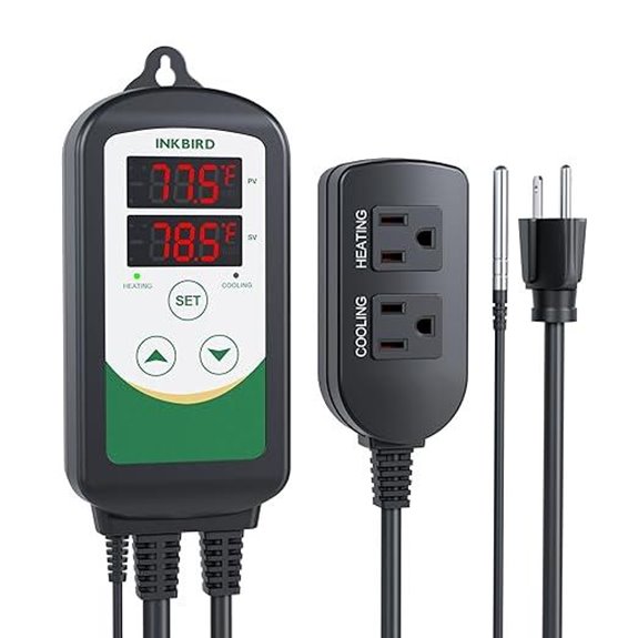 Inkbird ITC-308 Temperature Controller for Heating/Cooling