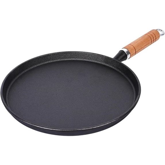 10-inch Cast Iron Crepe and Dosa Pan