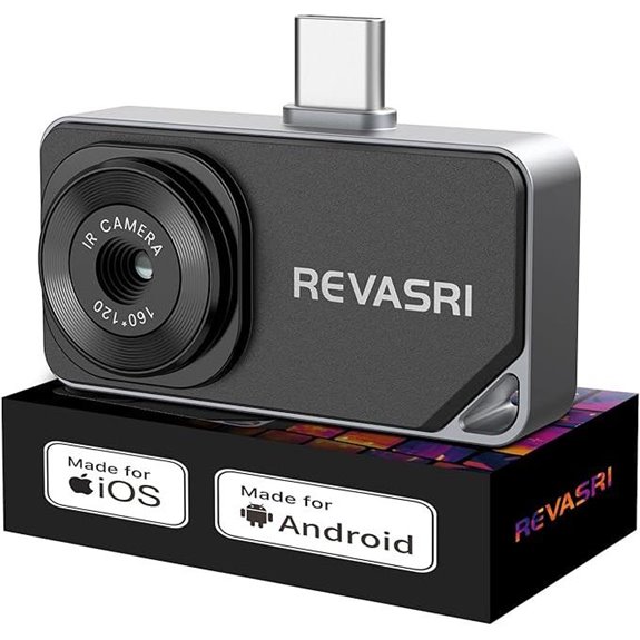 REVASRI Thermal Camera for iPhone & Android
