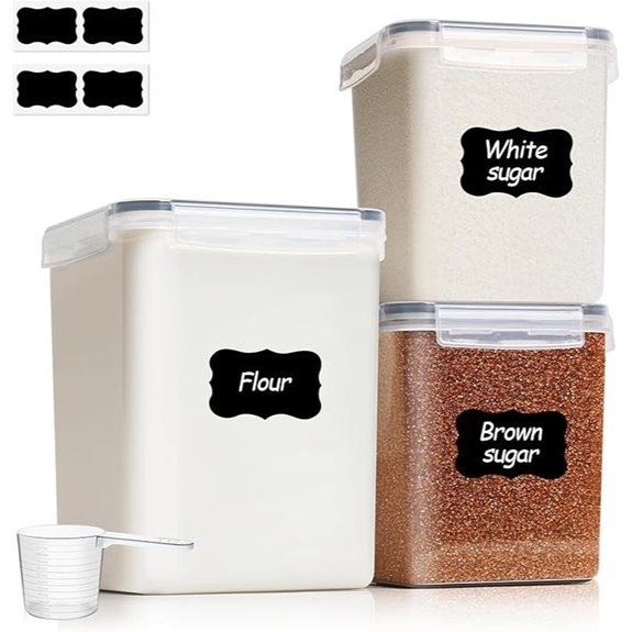 ComSaf 3-Piece Food Storage Containers Set