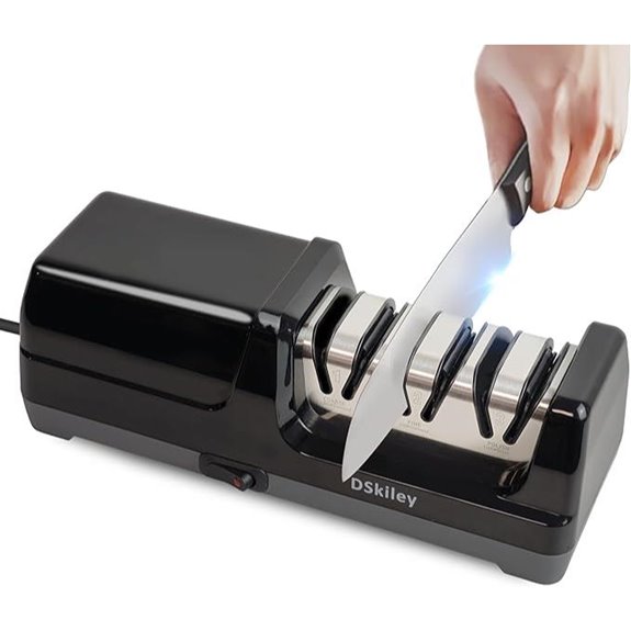 Professional 3-Stage Electric Knife Sharpener
