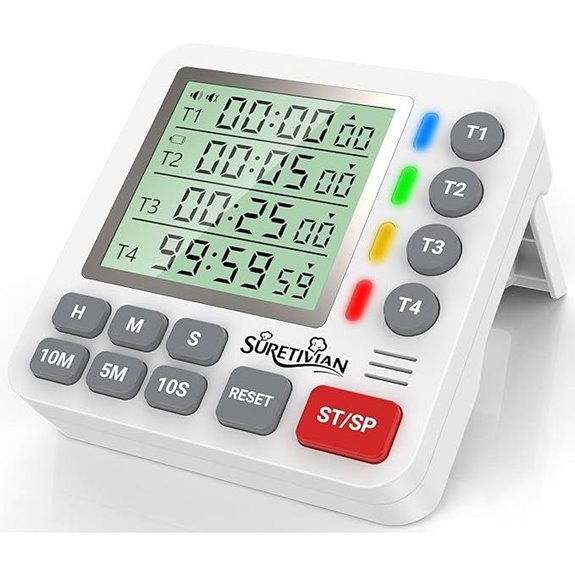 Digital Kitchen Timer with Loud & Silent Modes