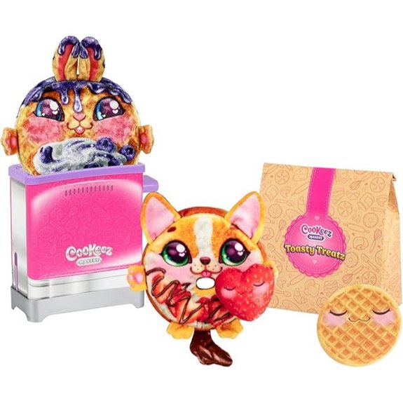 Cookeez Makery Toasty Treatz Toaster & Plush Set