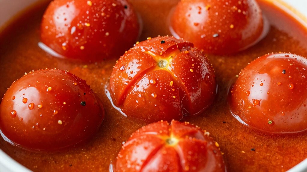 tomatoes acidity affects curry