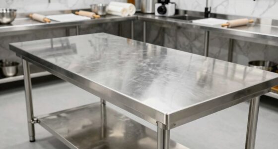 top 15 stainless steel baking tables