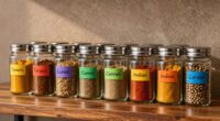 top airtight spice jar sets