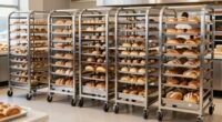 top bakery rolling cart options