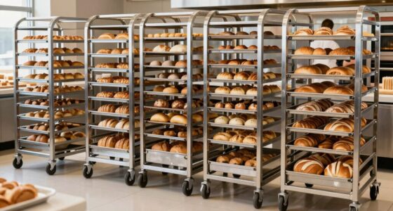top bakery rolling cart options