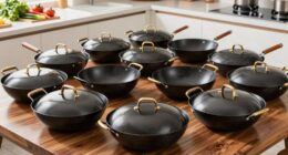 top carbon steel wok sets