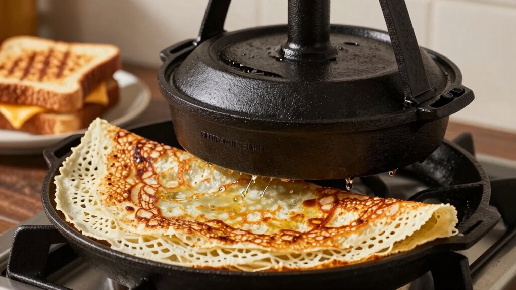 top cast iron presses