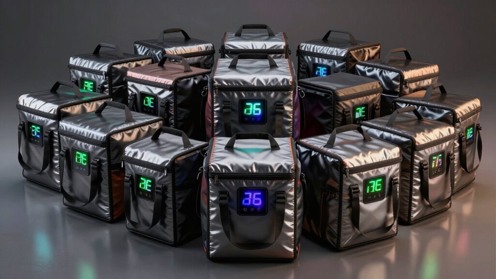 top catering heated delivery bags