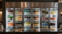 top commercial glass beer fridges
