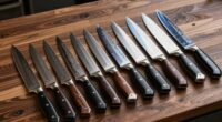 top damascus knife sets
