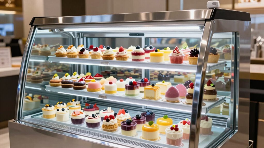 top dessert display refrigerators