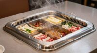 top divider hot pot sets