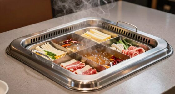 top divider hot pot sets