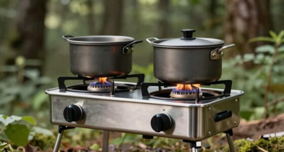 top double burner camping stoves