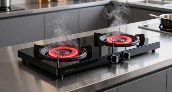 top double burner electric hot plates