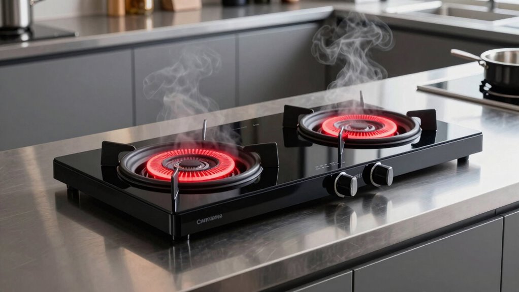 top double burner electric hot plates