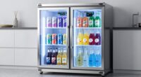 top dual zone beverage coolers