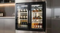 top dual zone drink refrigerators