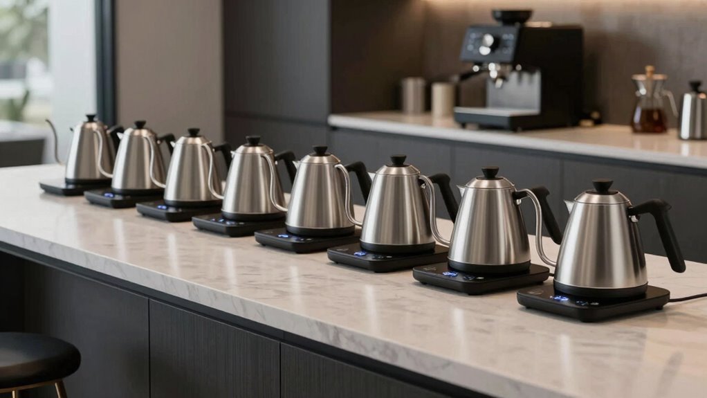 top electric pour over kettles