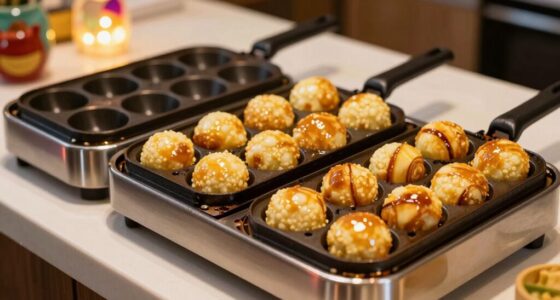 top electric takoyaki pans