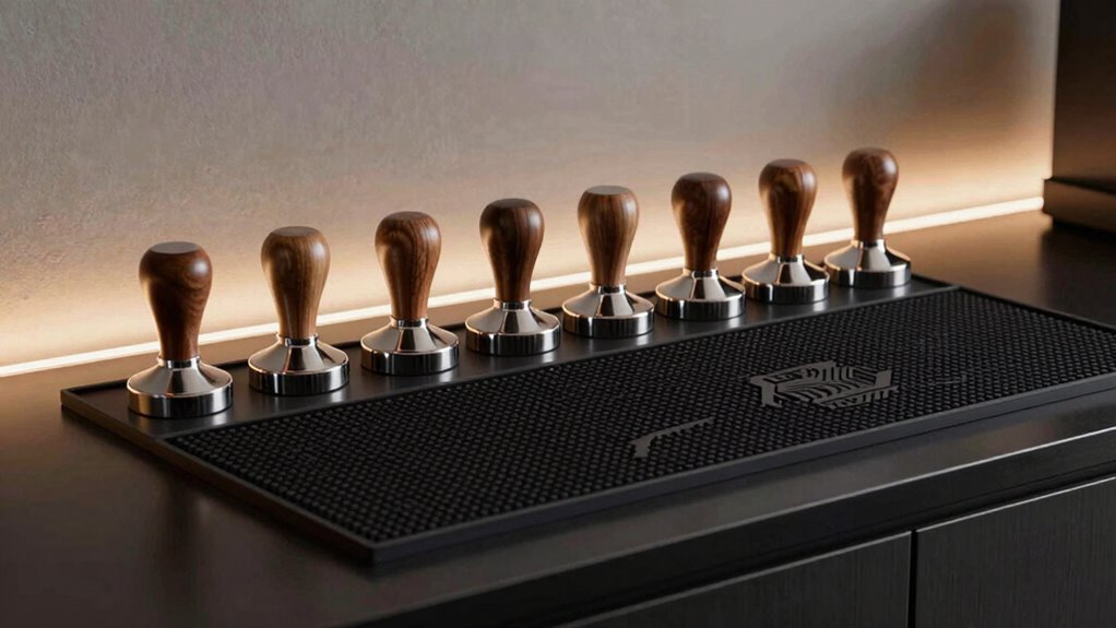 top espresso tamper station