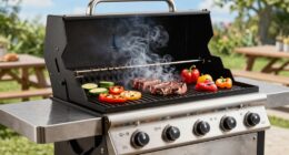 top flat griddle grills