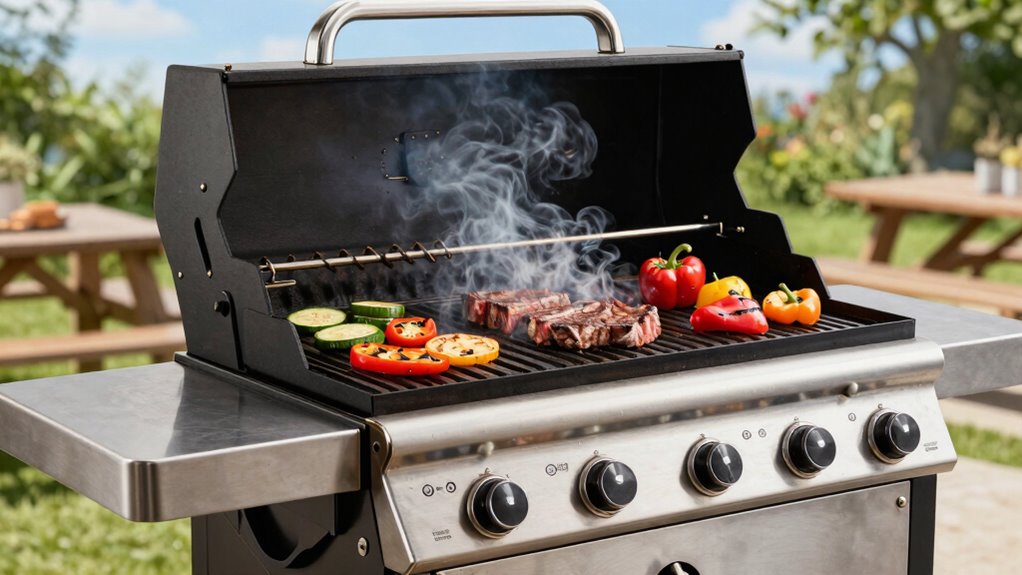 top flat griddle grills