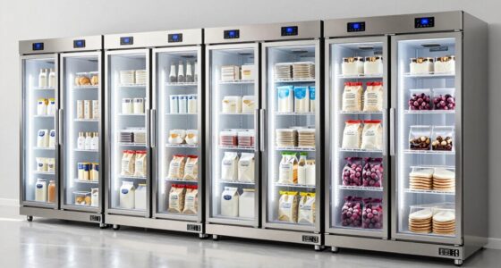 top freezers for baking storage