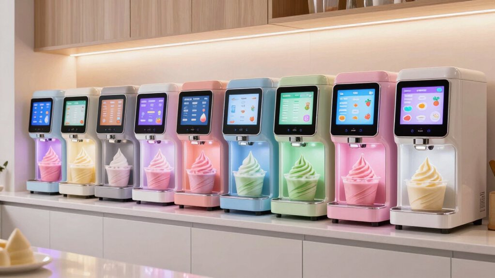 top frozen yogurt machines
