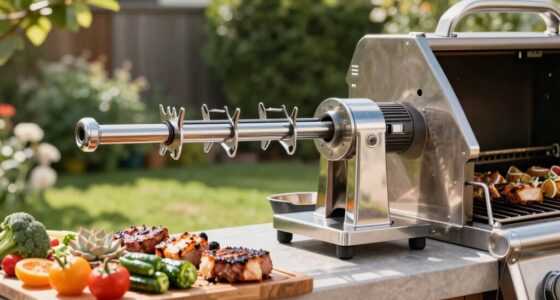 top gas grill rotisserie kits