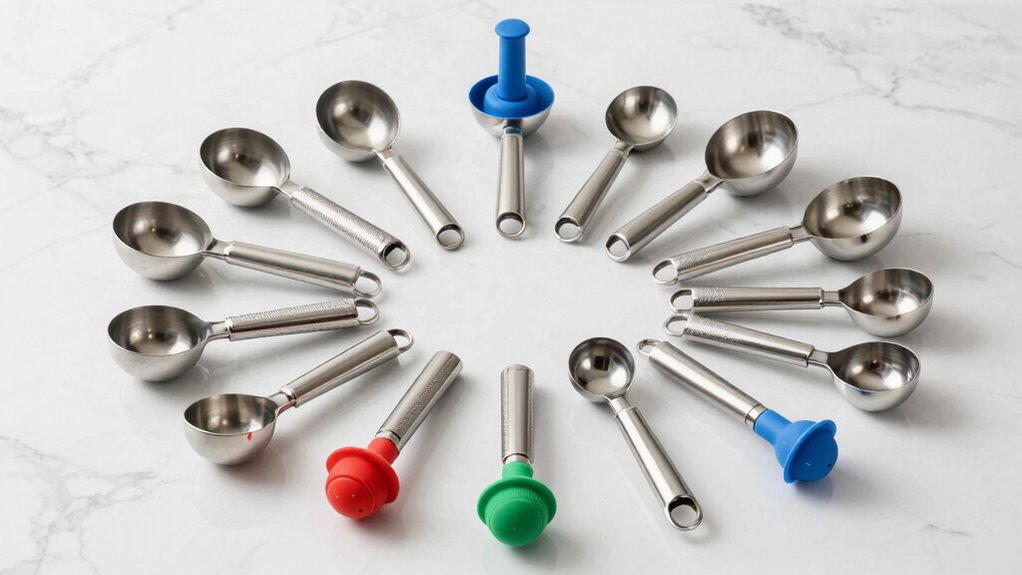 top heavy duty ice cream scoops