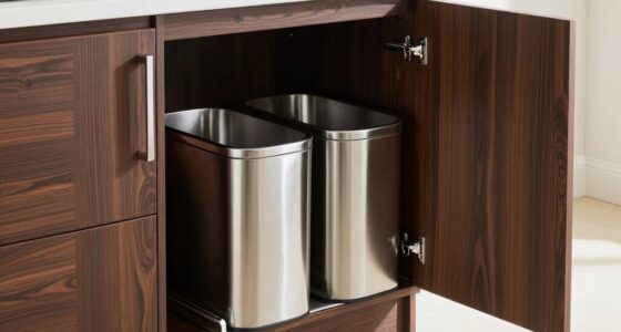 top heavy duty trash cabinets