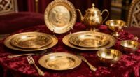 top indian brass dinner sets