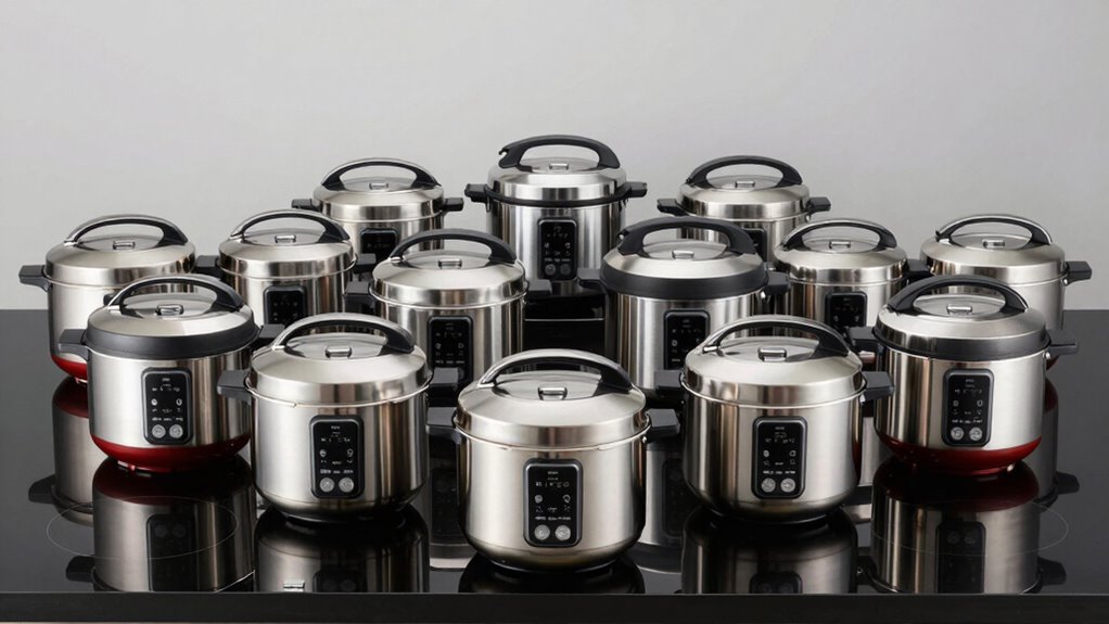 top induction pressure cookers