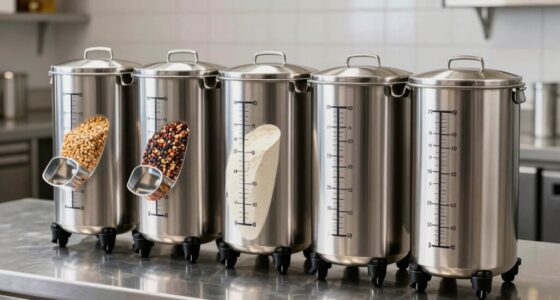 top large capacity wheeled bins