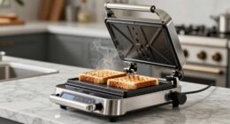 top large commercial panini grills