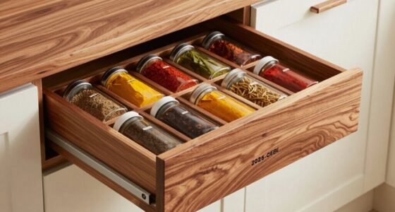 top large spice drawer organizers