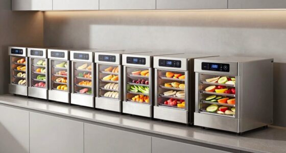 top large stainless food dehydrators