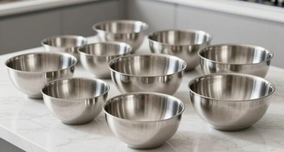 top large stainless steel bowls