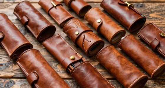 top leather chef knife bags