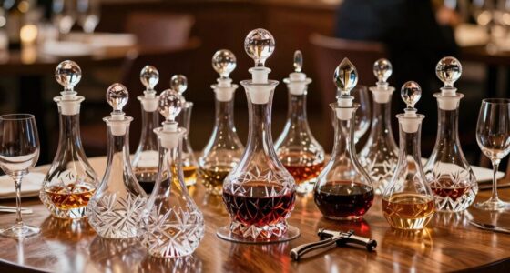 top luxury wine decanter sets