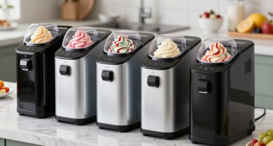 top mix in ice cream makers